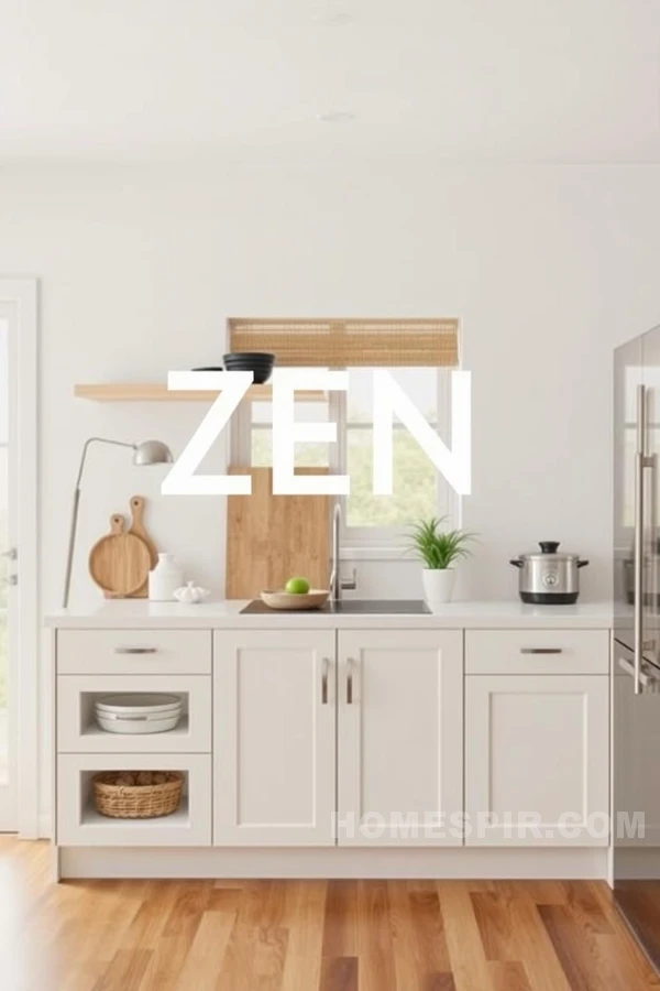 Organized Zen Kitchen for Ultimate Serenity