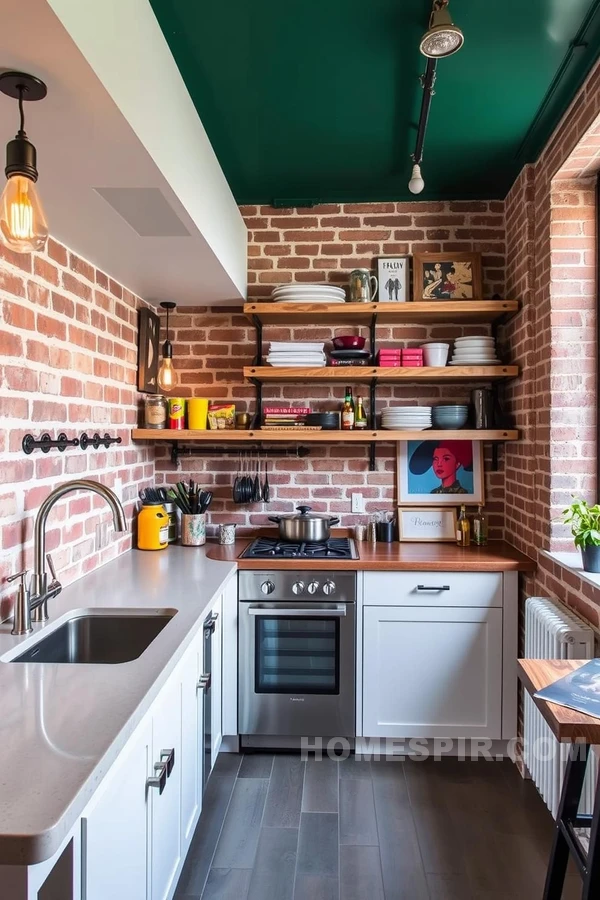 Parisian Kitchen with Industrial Edge