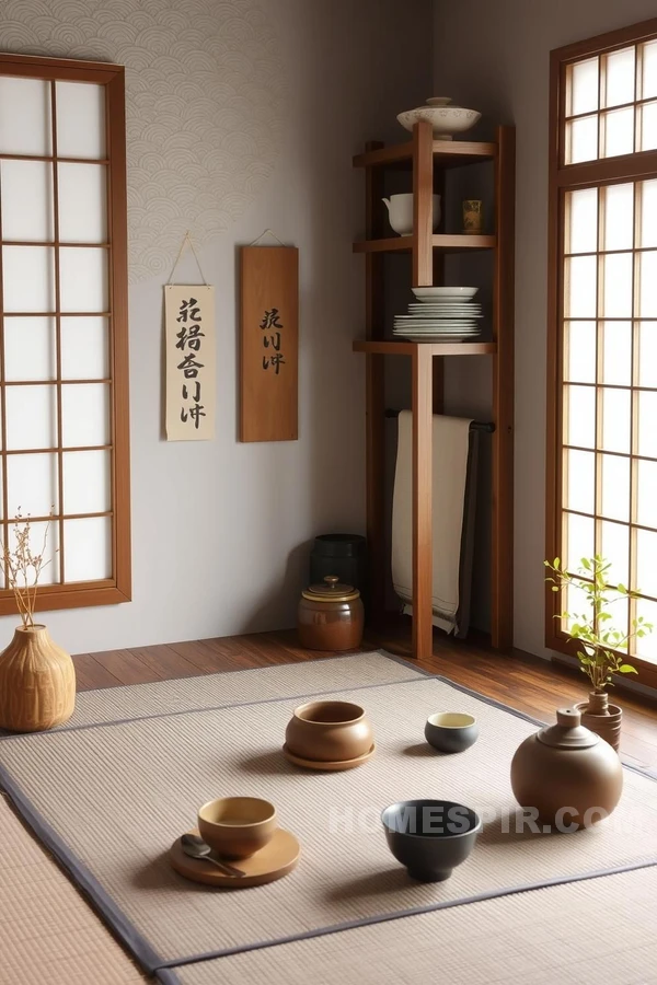 Peaceful Zen Kitchen Culinary Sanctuary