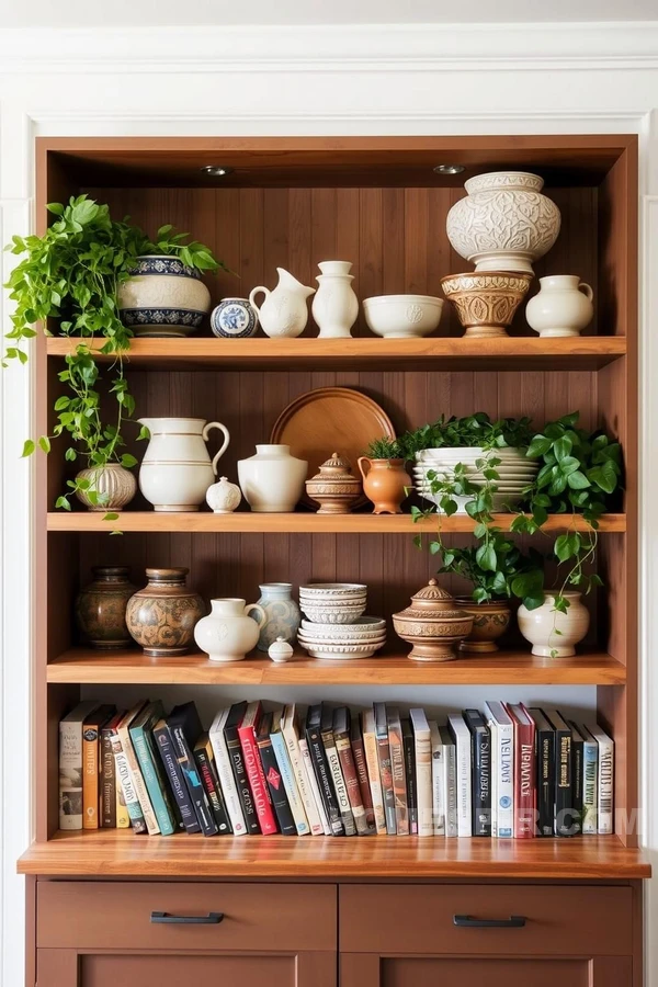 Personalized Open Kitchen Shelving