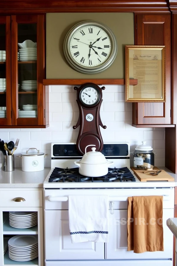 Personalized Touches in Colonial Kitchen