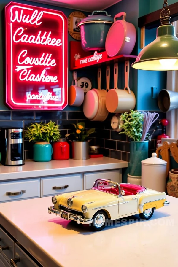 Playful Car Shaped Retro Shakers