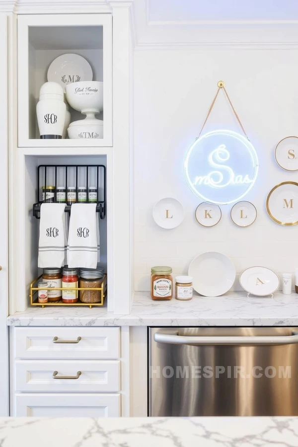 Playful Personalization in Glam Kitchen