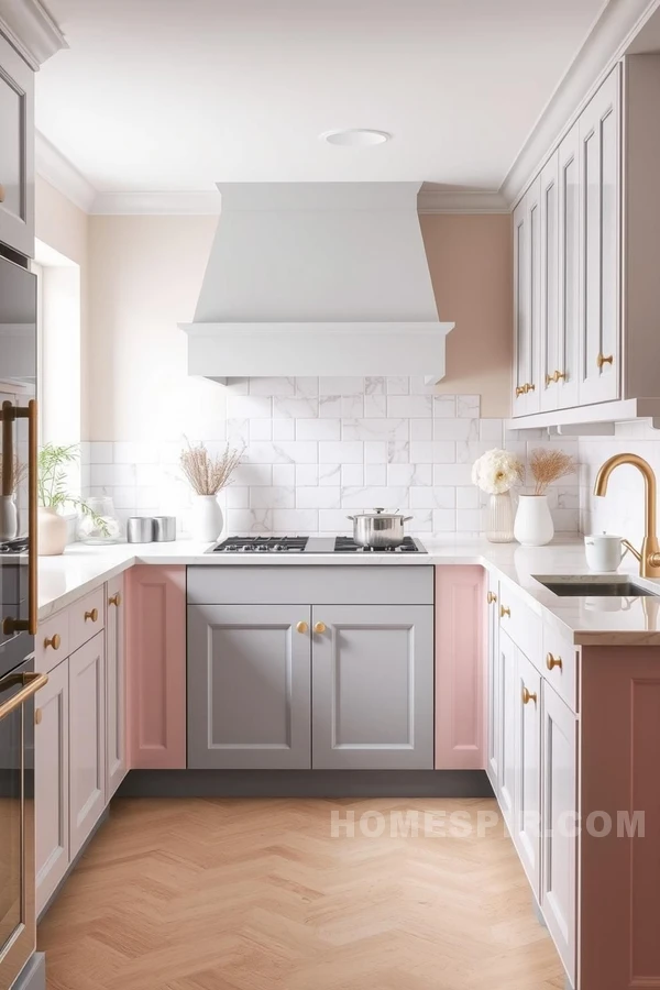 Powder Blue Pastel Kitchen Designs