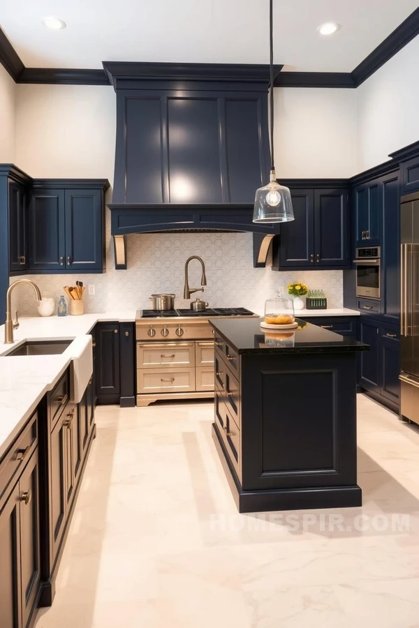 Quartz Countertops Enhance Colonial Design