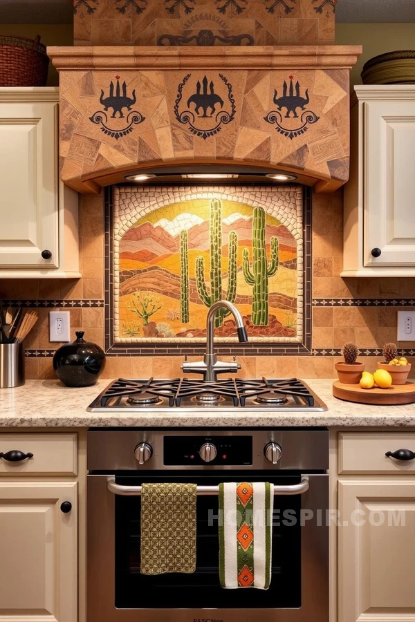 Recycled Materials for Southwestern Mosaic Impact