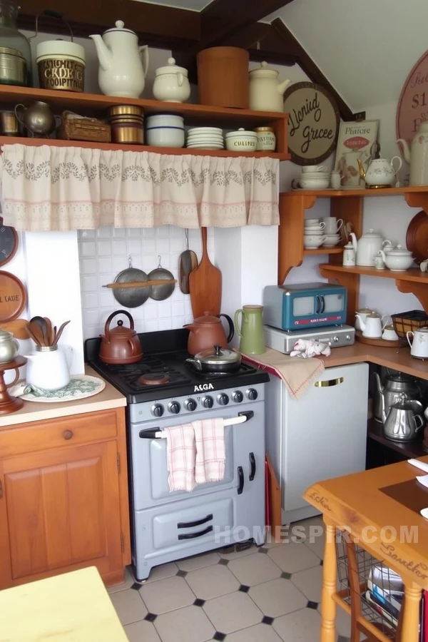 Retro Appliances in Country Cottage Style