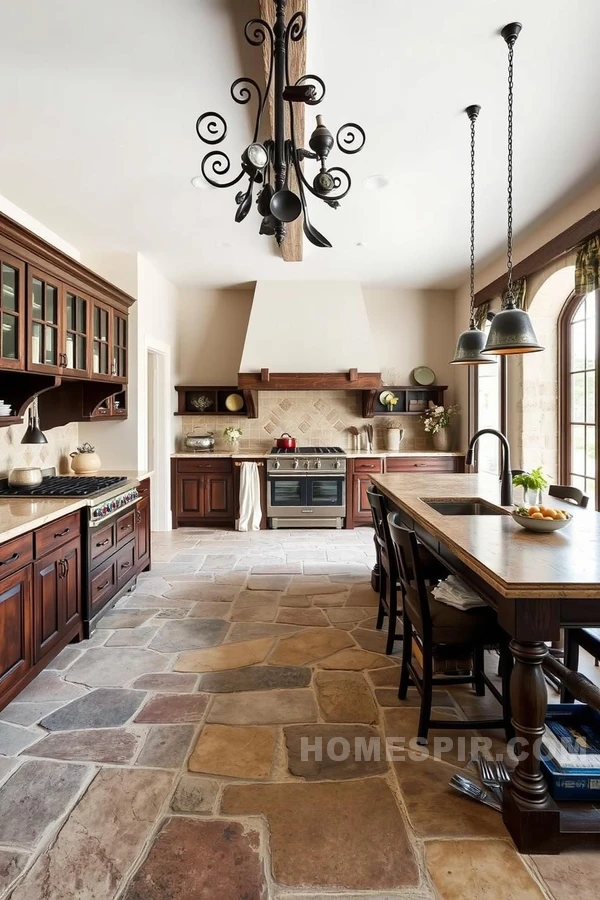 Rustic Meets Luxury in Kitchen Design