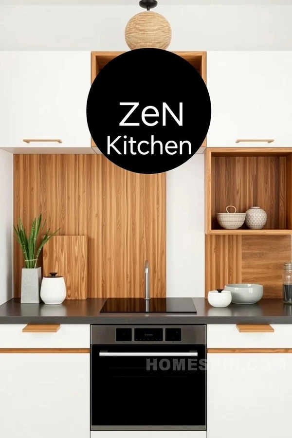 Simple Zen Kitchen Bamboo and Tranquility