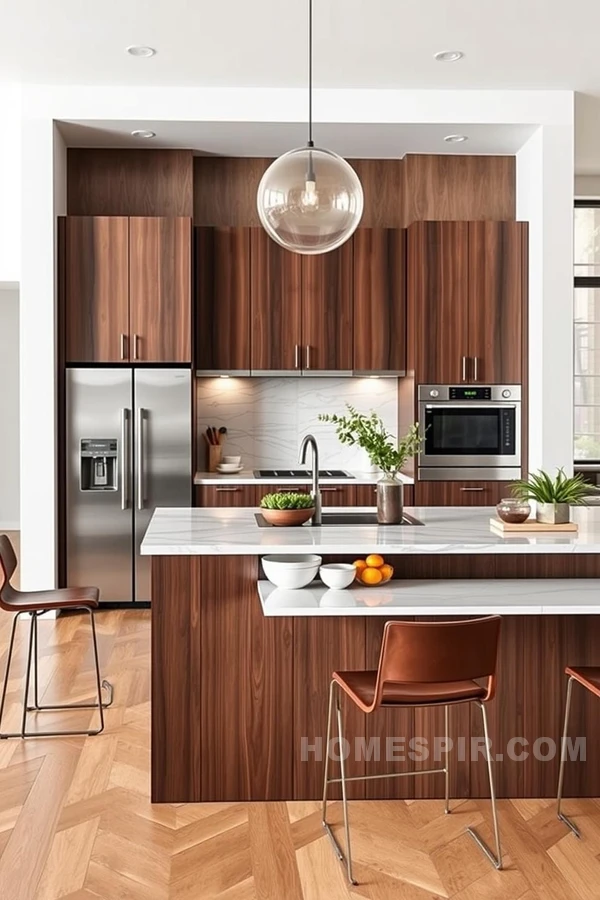 Sleek Design: The Open Concept Kitchen Island