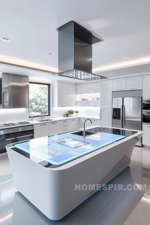 Smart Appliances in Modern Kitchen Hub