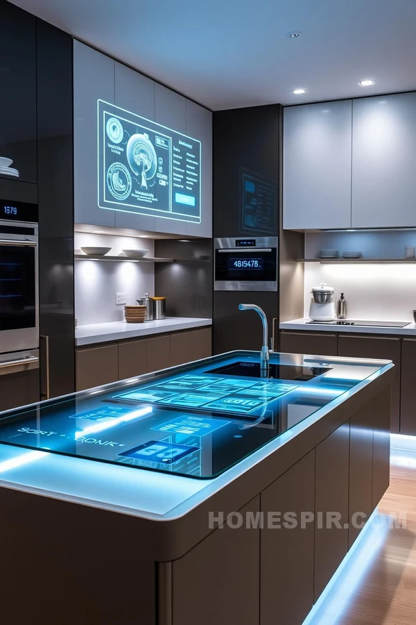 Smart Integration in Urban Modern Kitchen Design