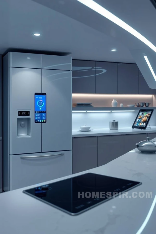 Smart Technology Urban Kitchen Integration