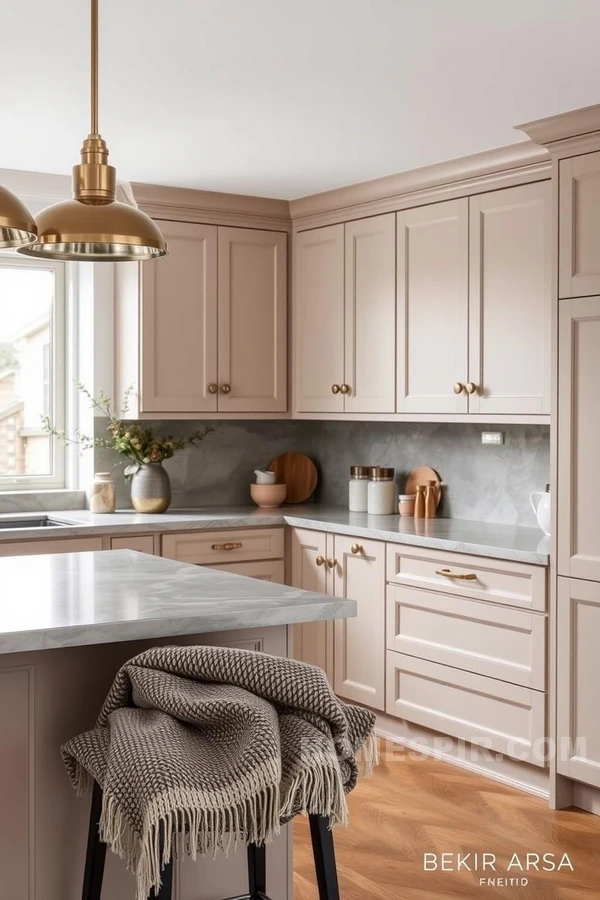 Soft Luxury with Oatmeal Cabinetry