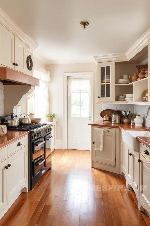 Sophisticated Cottage Kitchen with Classic Appeal