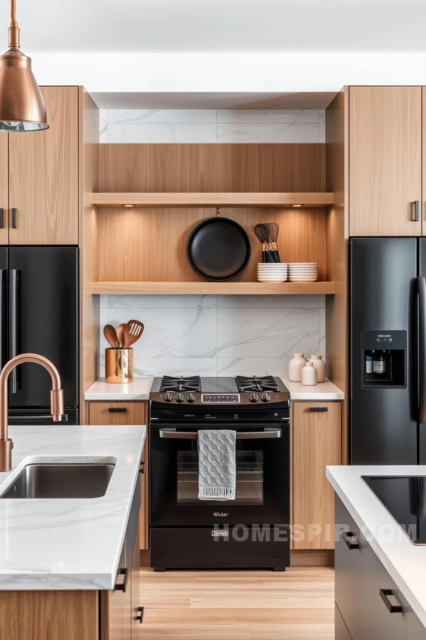 Stunning Material Mix for Modern Kitchens