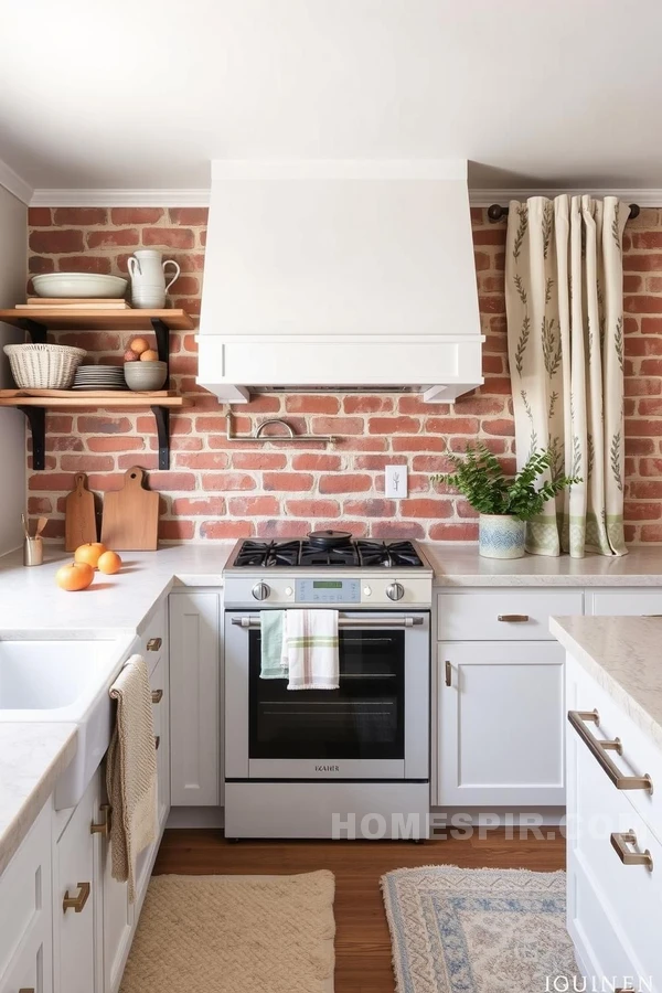 Stylish Chic Kitchen Texture Focus