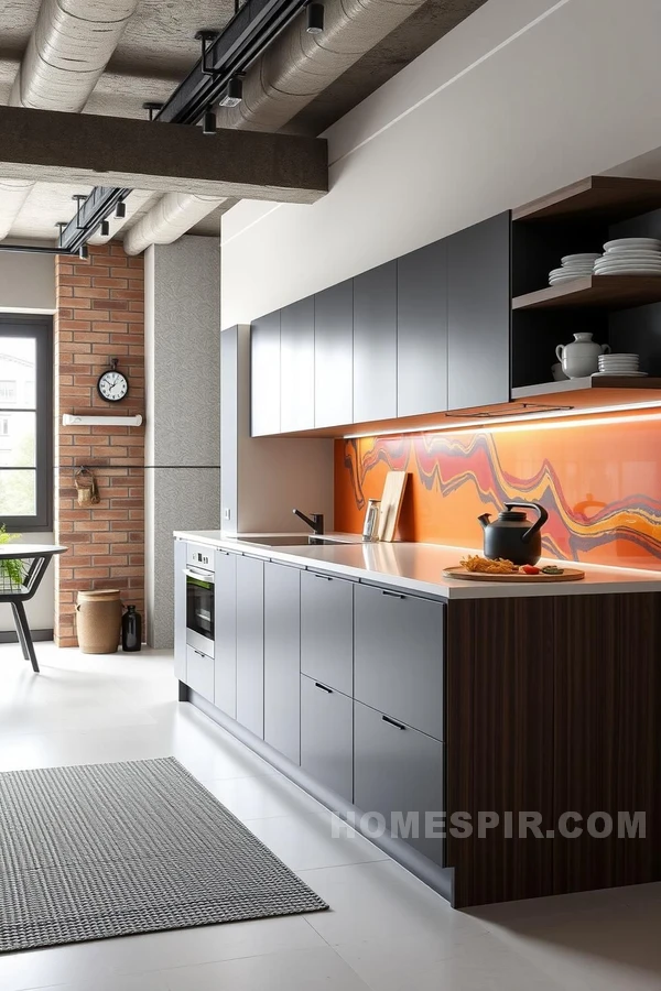 Stylish Uncluttered Urban Modern Kitchen