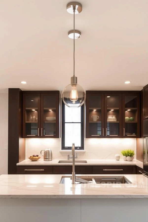 Subtle Illumination in Modern Kitchen