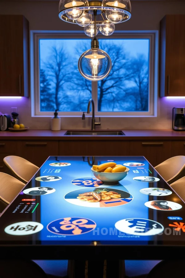 Tech-Enhanced Dining with Smart Table