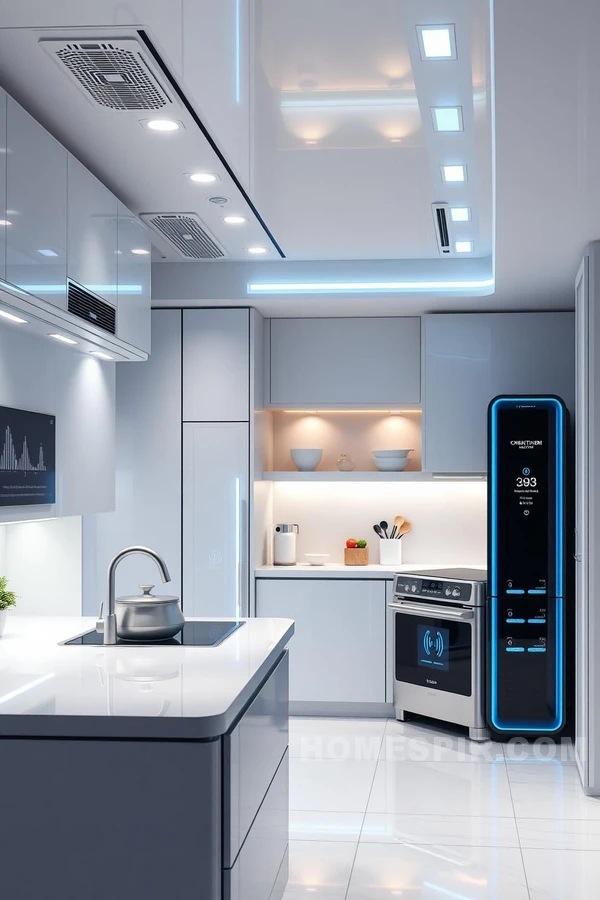 Tech Innovations: Modern Open Kitchen Features