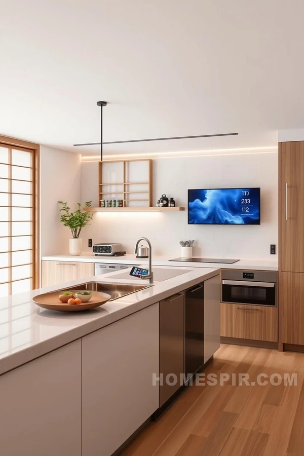 Tech Meets Tradition in Zen Kitchen