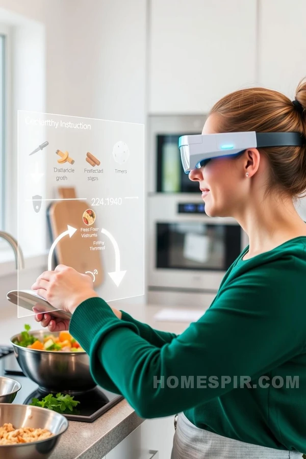 Technology Boost Cooking Experience with AR Integration