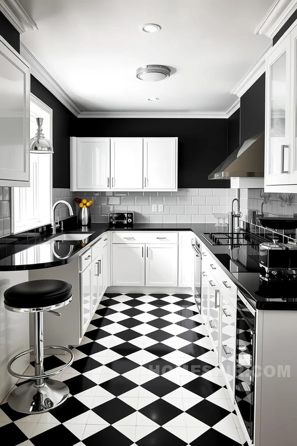 Timeless Black and White Kitchen Inspiration