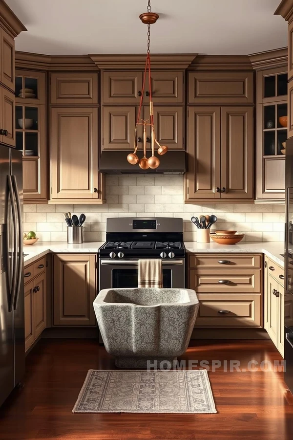 Timeless Kitchen Design with Copper Accents