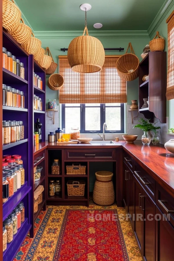 Tranquil Stone and Zen Kitchen Space