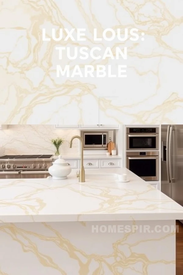 Tuscan Marble Countertops and Backsplashes