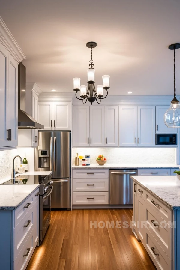 Under-Cabinet Lighting Kitchen Design