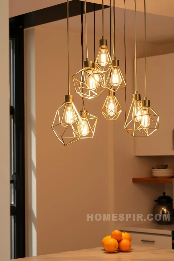 Unique Geometric Pendant Lights for Modern Touch