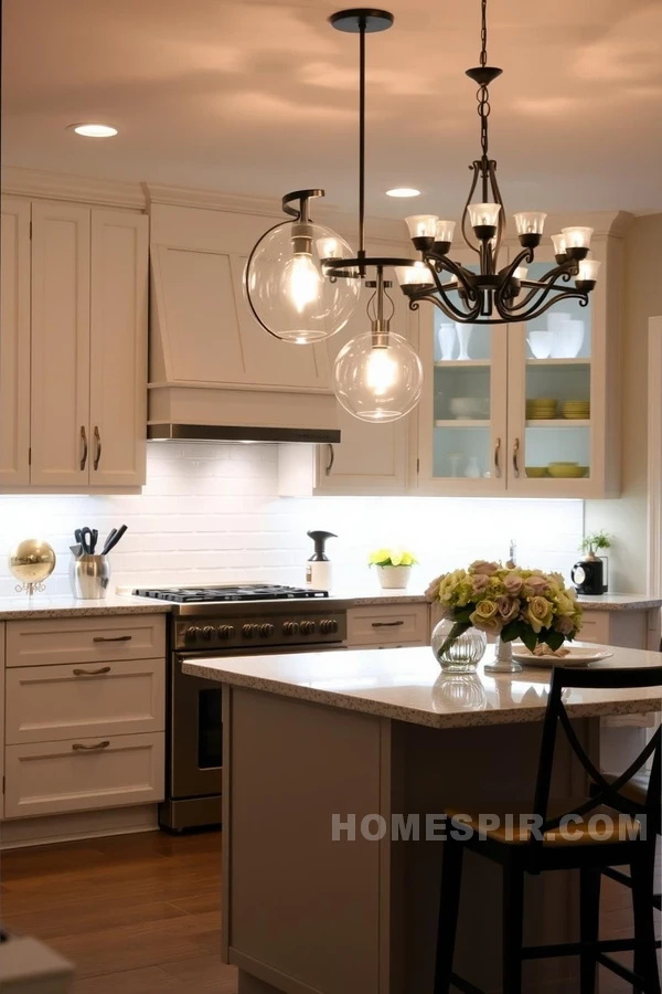 Unique Lighting Features in Kitchen Decor