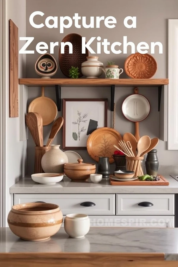 Unique Utensils in Personalized Zen Kitchen