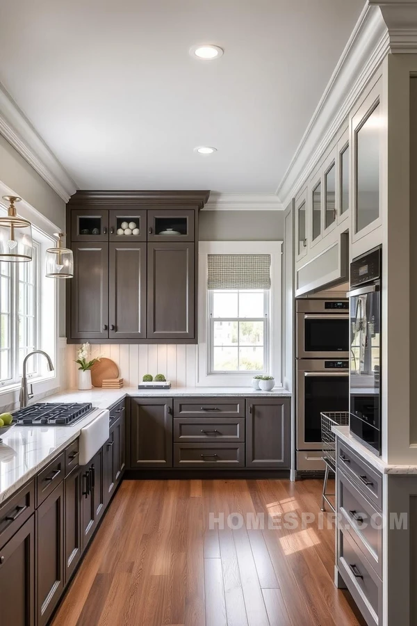 Versatile Dining in Timeless Kitchen