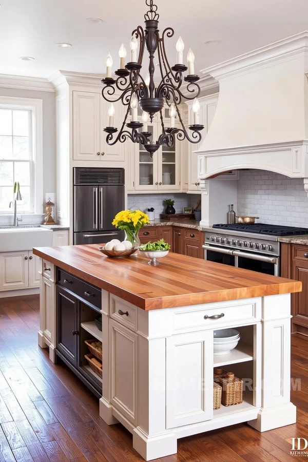 Victorian Kitchen Island Fusion