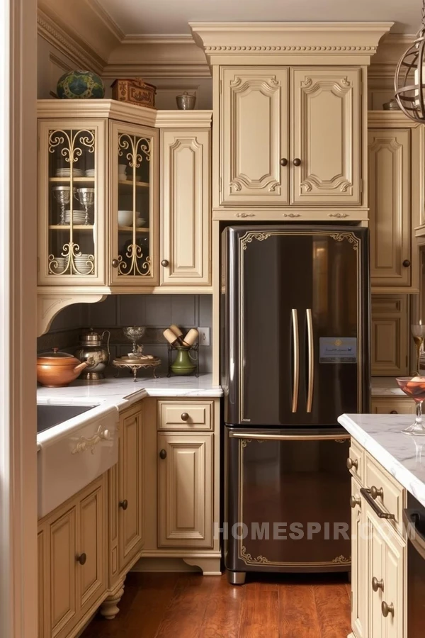 Victorian Kitchen with Retro and Modern Touches