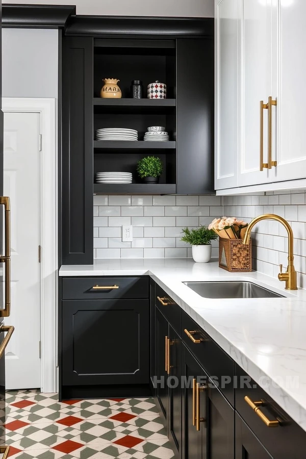 Vintage Inspired Urban Modern Kitchen Design