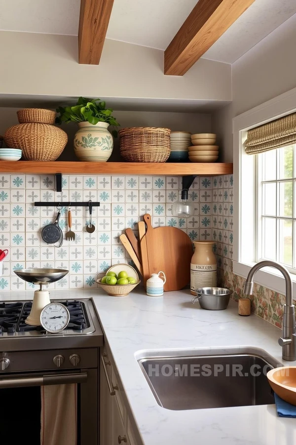 Vintage Meets Future in an Artisan Kitchen Setting