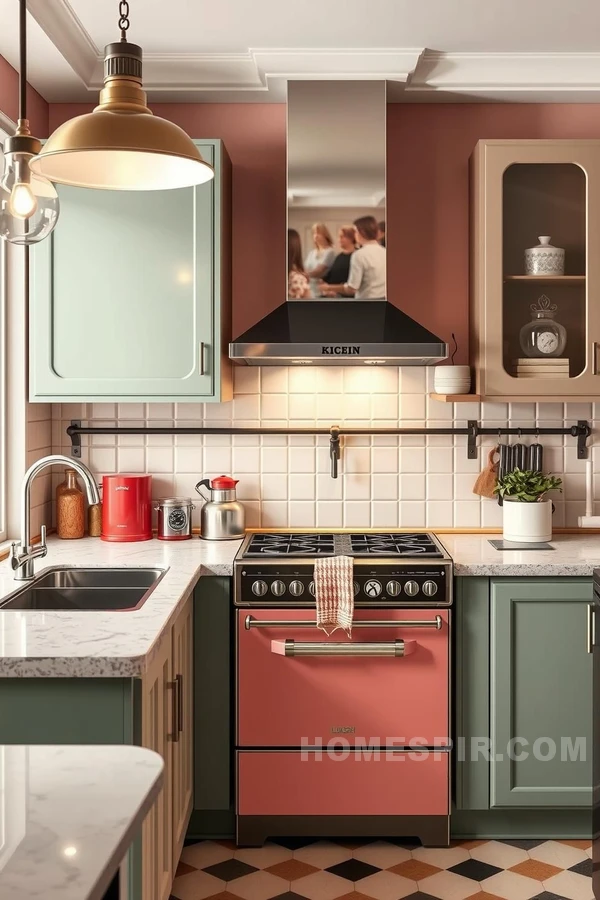 Vintage Parisian Kitchen Vibes