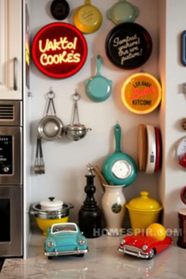 Whimsical Retro Kitchen Decor Ideas