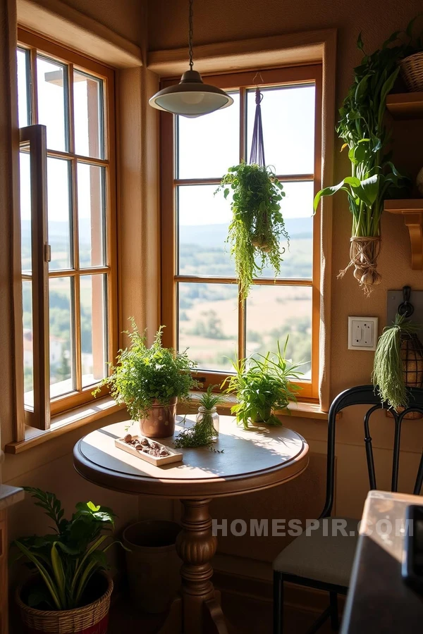 Window Nook with Views of Rolling Hills