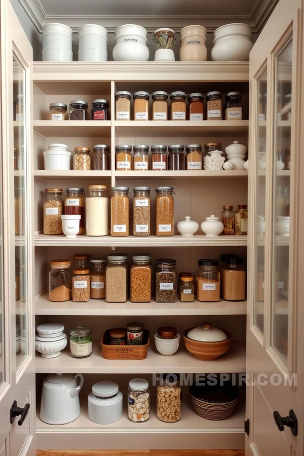 Wood Finishes in a Victorian Pantry