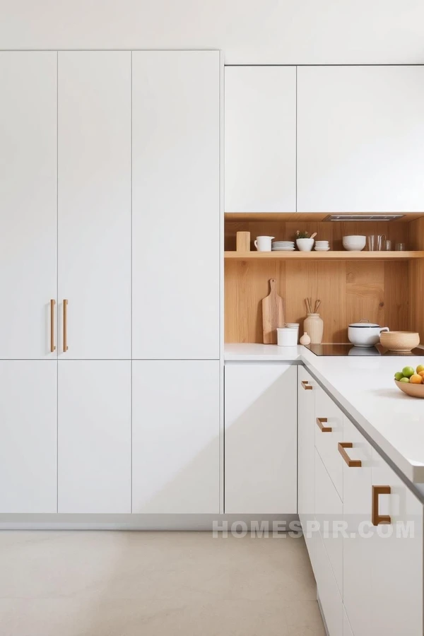 Wooden Cabinetry with Eco-Friendly Elegance