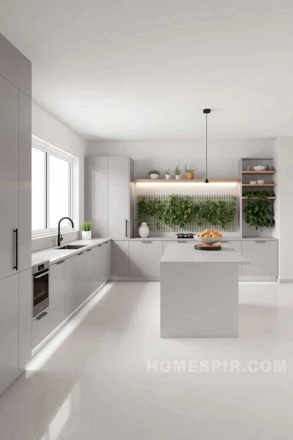 Zen Inspired Minimalist Kitchen Design