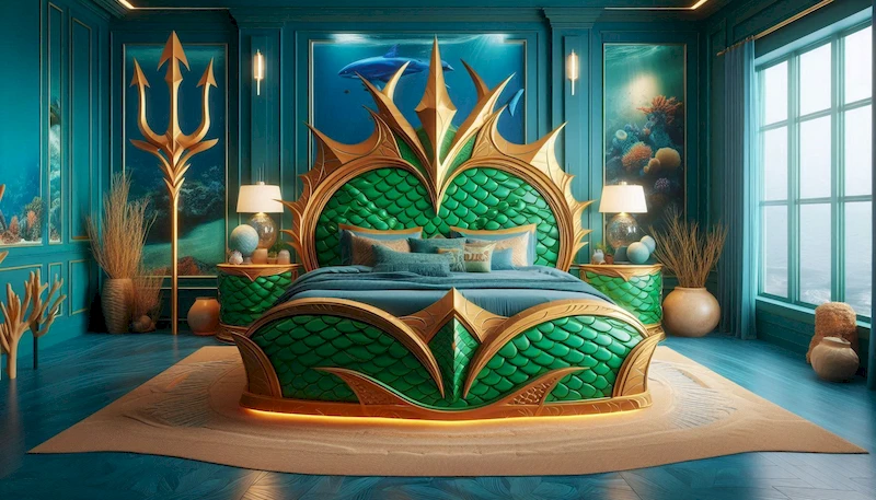 Aquaman Inspired Bedrooms Featured Homespir