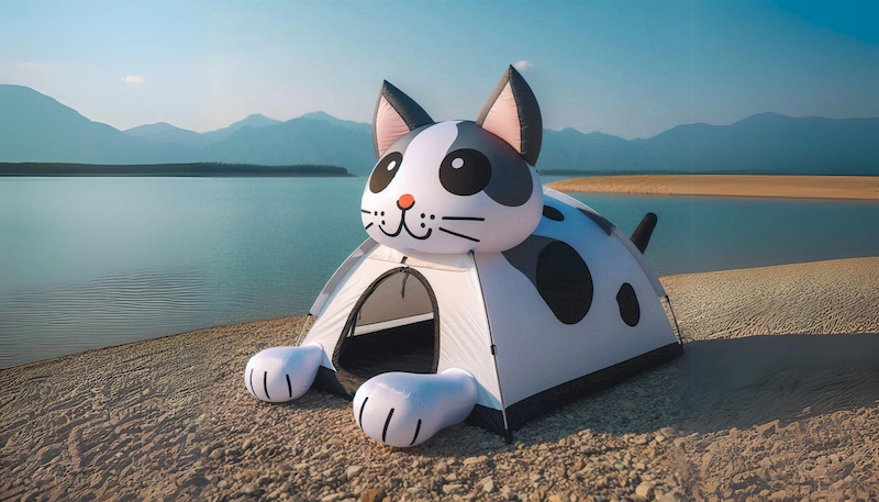 Dog-Shaped Camping Tents Featured Homespir