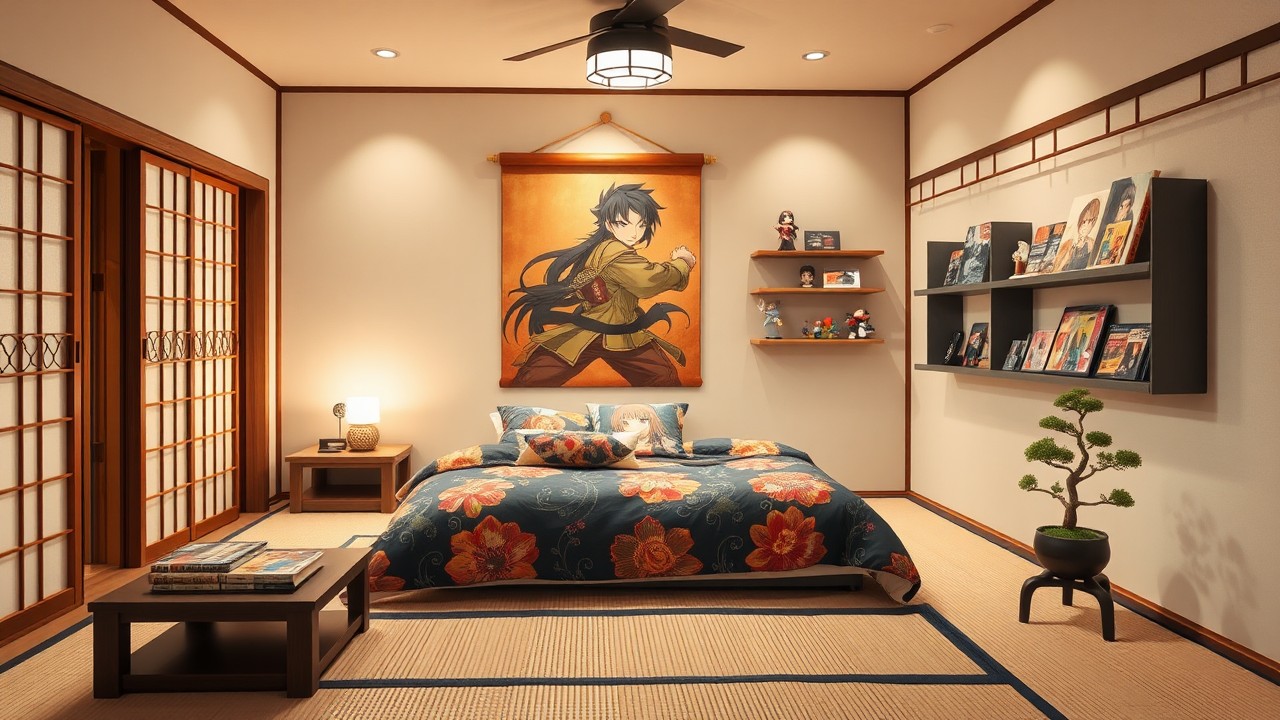 Anime-Inspired Japanese Bedrooms