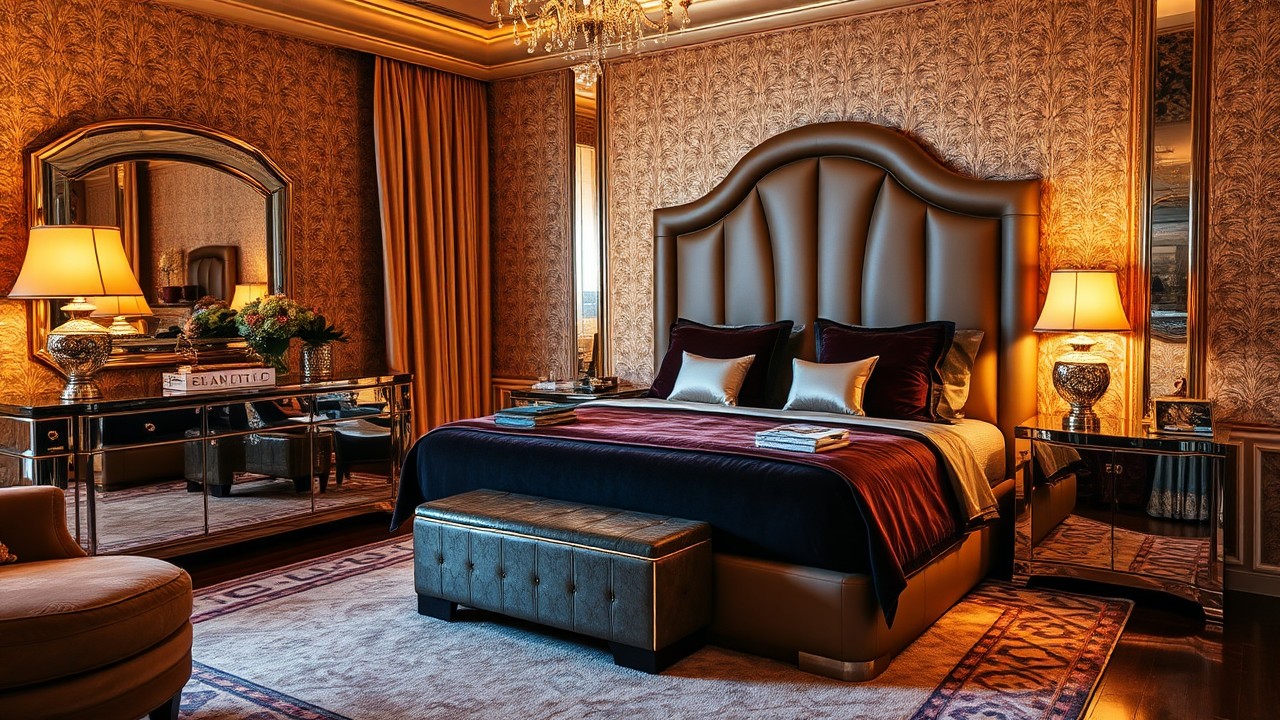 Art Deco Bedroom Ideas Interior Design Inspiration